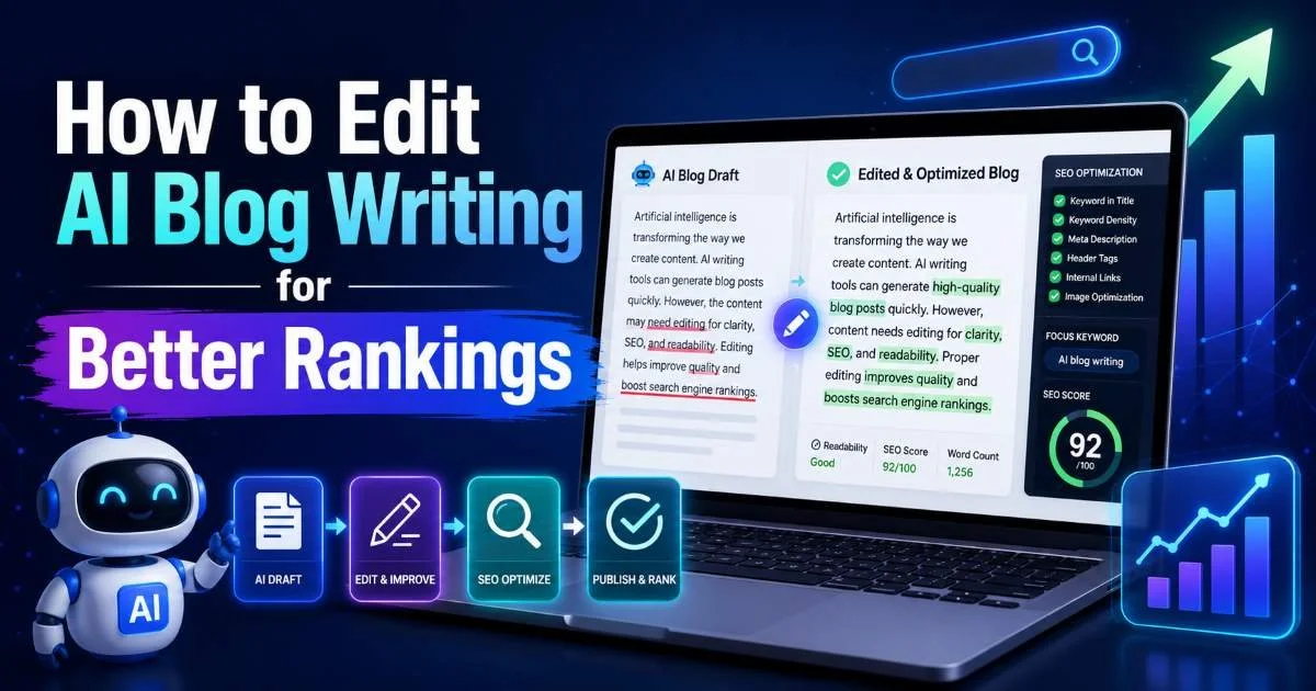 How to Edit AI Blog Writing for Better Rankings
