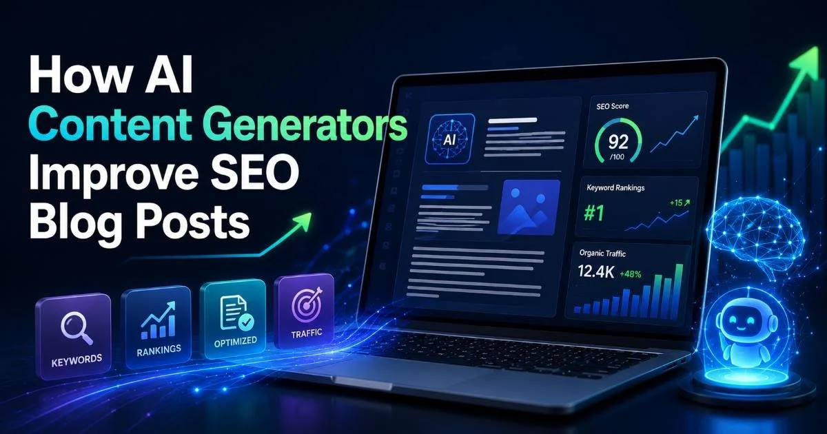 How AI Content Generators Improve SEO Blog Posts